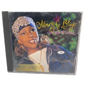 Mary J. Blige What's the 411 Remix Album 1993 CD with Case
